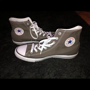 Men’s Gray High Top Chuck Taylor Converse